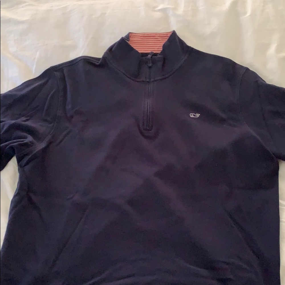 Men’s Vineyard Vines Quarter Zip XL Navy